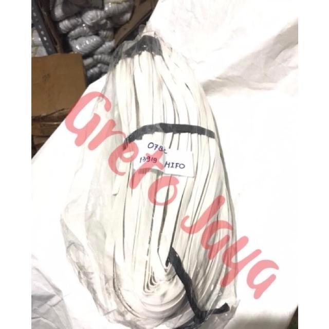 ( 078 C ) Karet Kaca Type 078c Kecil Putih Aluminium Lis Sekoneng Alumunium Alminium