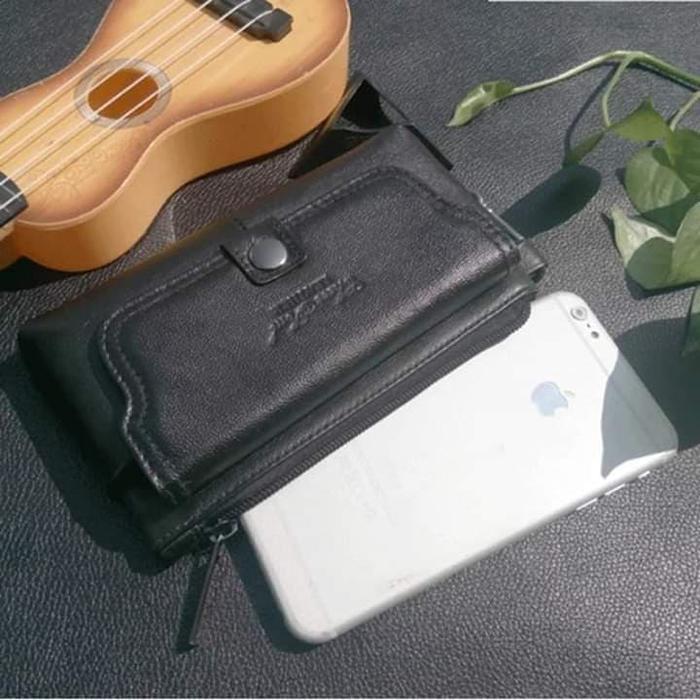Jual Sarung Hp Pinggang Pria Dompet Kulit Asli Hp Pria Dompet Hp Horizontal