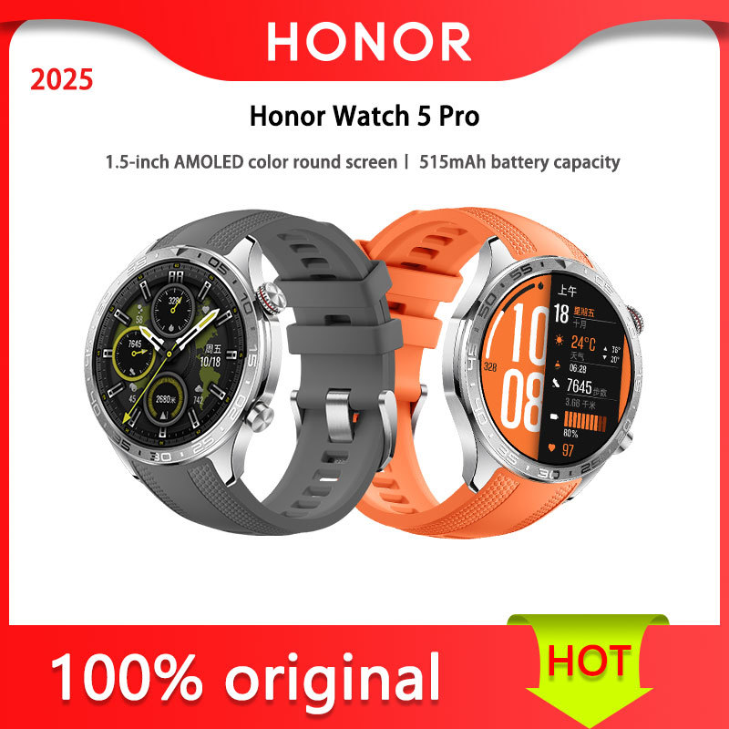 Honor Watch 5 Pro Bluetooth Edition Health On Your Wrist,Full Vitality1.5-Inch Amoled Color Round