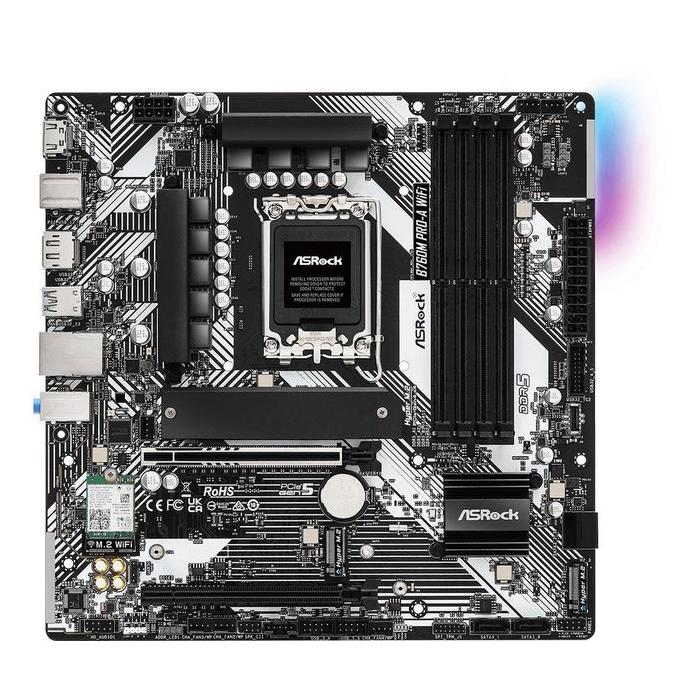 ASROCK B760M PRO-A WIFI (INTEL LGA 1700, B760, DDR5)