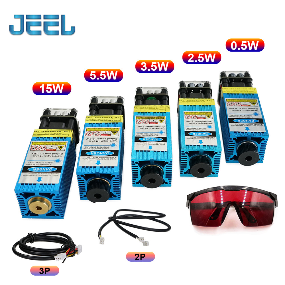 - 0.5W 405Nm 2.5W/3.5W/5.5W 450Nm 33Mm Focusing Blue Laser Module Laser