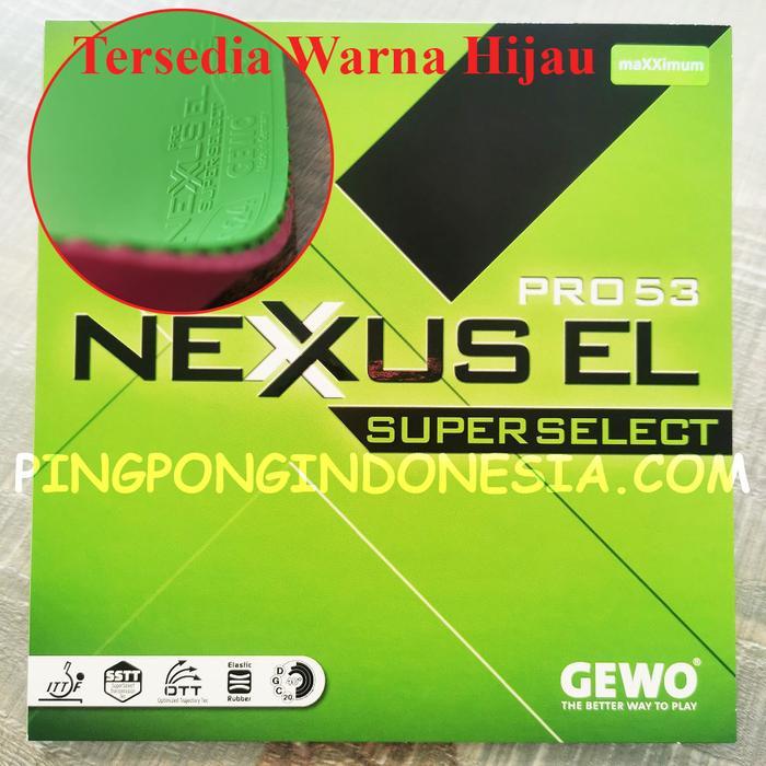 Gewo Nexxus El Pro 53 Superselect - Karet Pingpong Rubber Tenis Meja