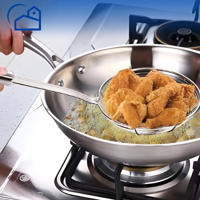 Saringan Parabola Tirisan Stainless Serok Tirisan Gorengan Mie Sayur / TIRISAN MIE GORENGAN