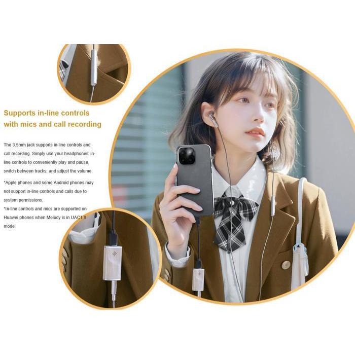 Fiio Snowsky Melody Dual Cs43131 Portable Dongle Dac & Headphone Amplifier