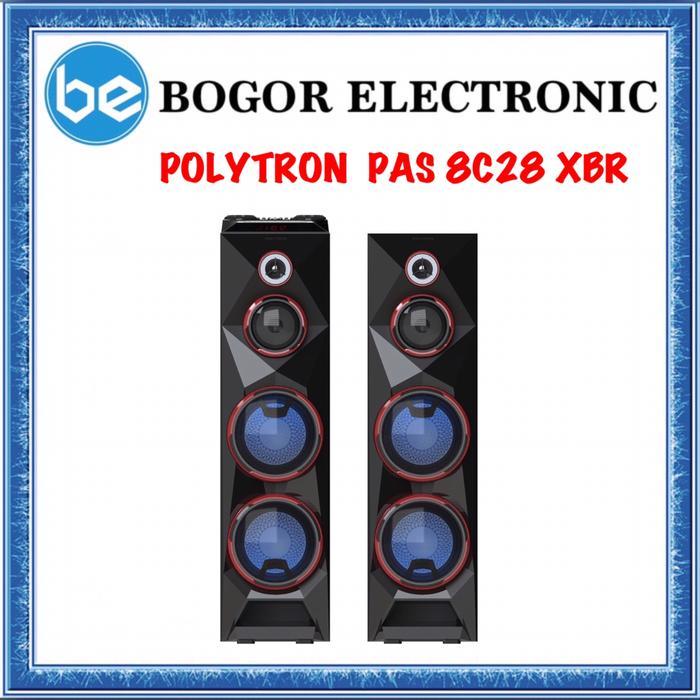 Speaker Aktif Polytron Pas8C28Xbr Pas8C28 Speaker Bluetooth