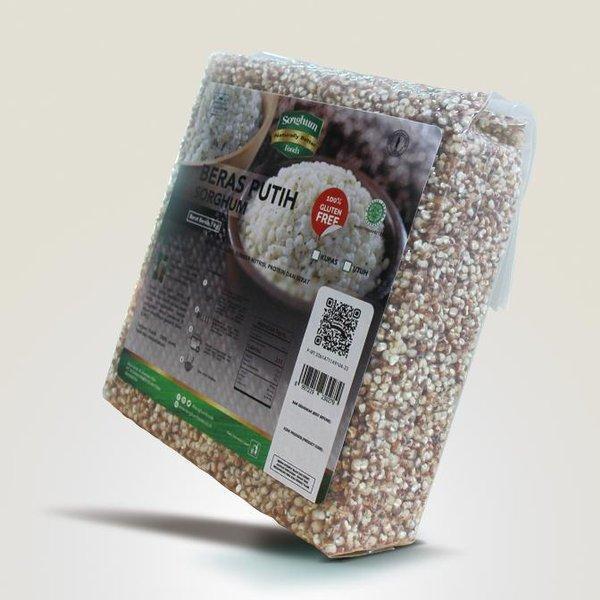 5z7d- Beras Kupas Putih Sorgum 1Kg Gluten Free