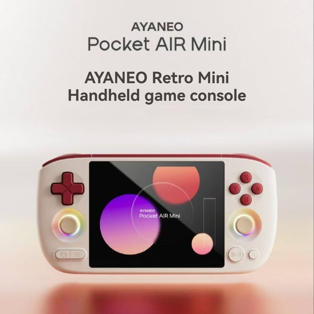 Ayaneo Air Mini Retro Handheld Game Console 500Nit 4500Mah Rgb Hall-Effect Joystick Trigger Android