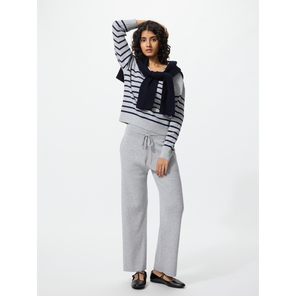 Uniqlo Celana Rajut Ribbed Washable (Matching Set)