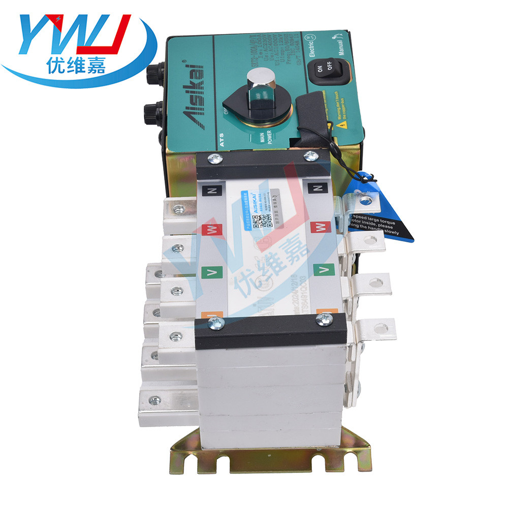 Original Skt2-100A Aisikai 100A 160A 250A 4P Ats Dual Power Automatic Transfer Switch Amp Generator