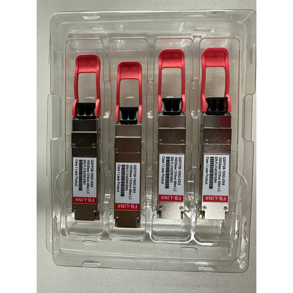 100G Er4 100G 40Km 100G Gbic Qsfp28 1310Nm Duplex Lc Transceiver