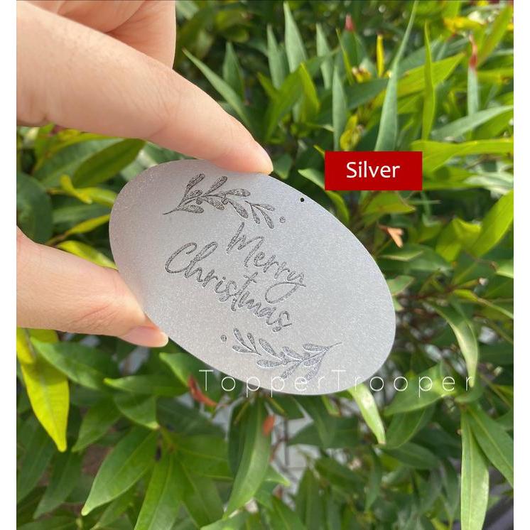 Christmas Tag / Hiasan Hampers Natal / Hiasan Kado Natal