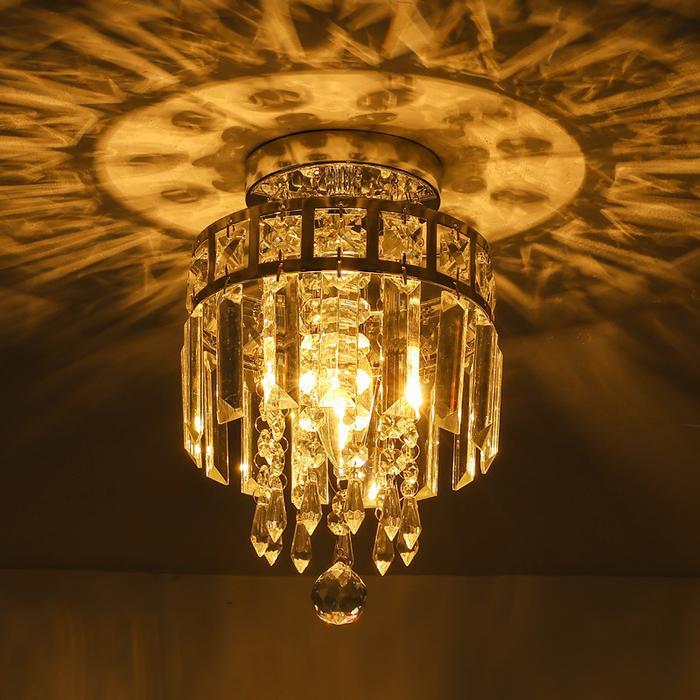 BERKUALITAS Lampu Kristal Minimalis Lampu Gantung Kecil Mini Lampu Hias Kamar Lampu Teras Plafon -