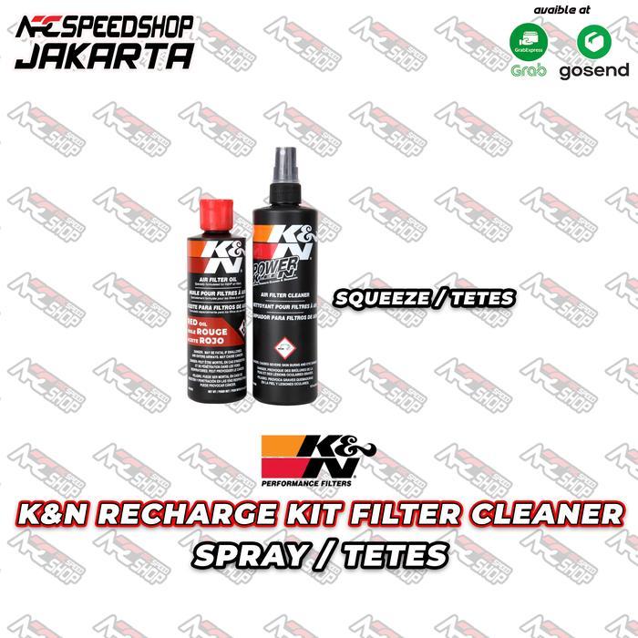 K&N Recharger Kit Filter Cleaner KNN Cairan Pembersih Filter