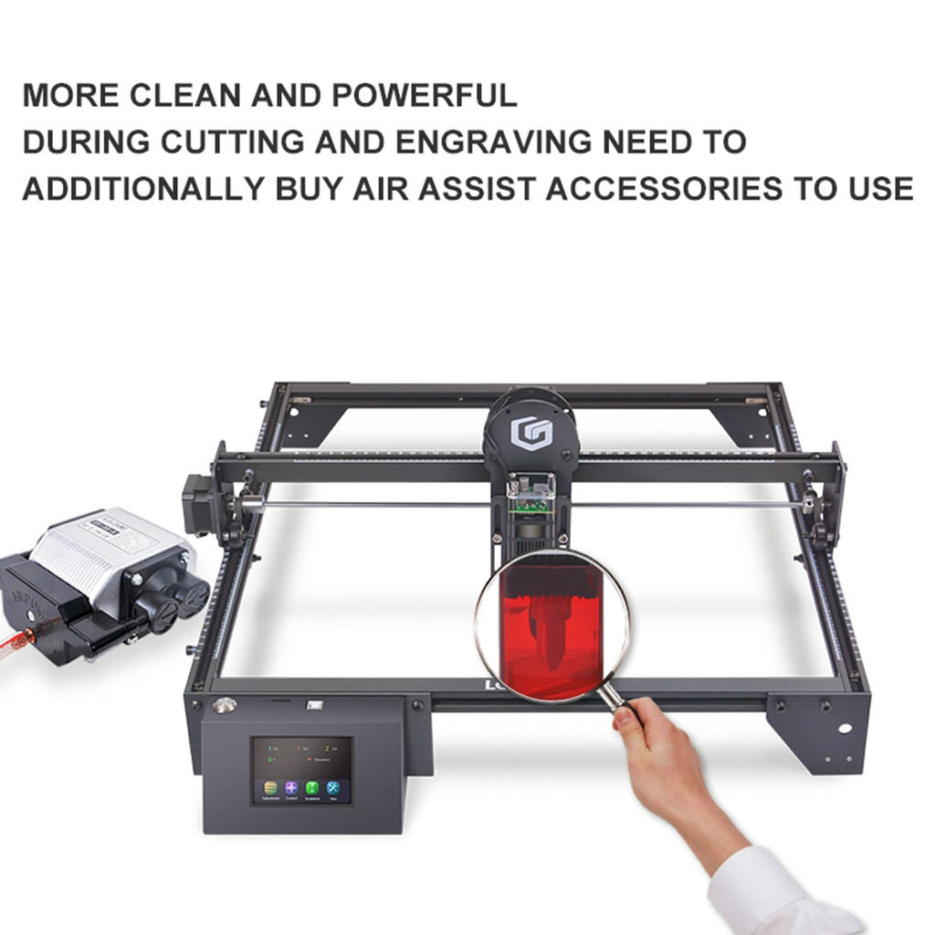 Longer 10W Air Assist Pump Laser Engraver Cutting Engraving Machine