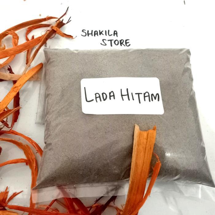 News lada hitam bubuk asli 1 kg / black pepper powder 1000 gram / biji lada