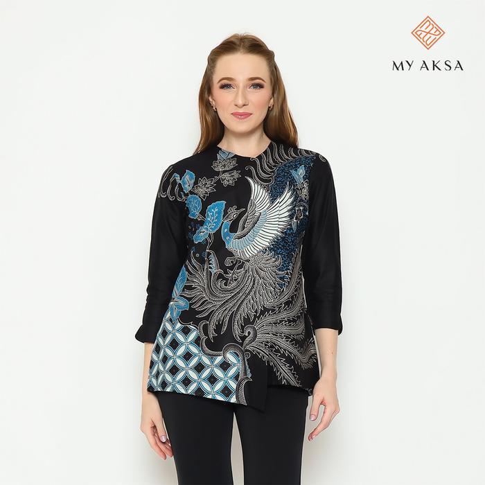(COD) MY AKSA BATIK WANITA BLOUSE AMAARI AYMAN