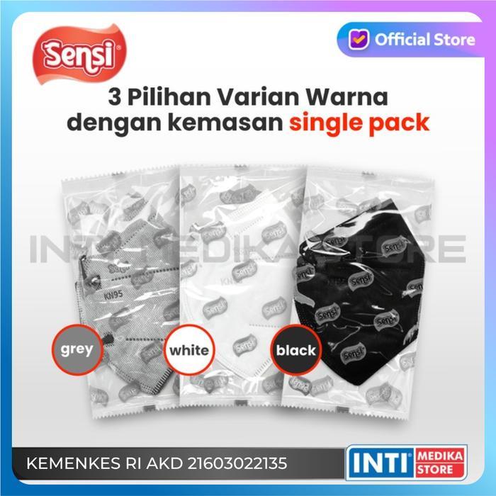 MULTIHEALT- Sensi - Masker Earloop 6 Ply Kn95 Masker Sensi Kn95