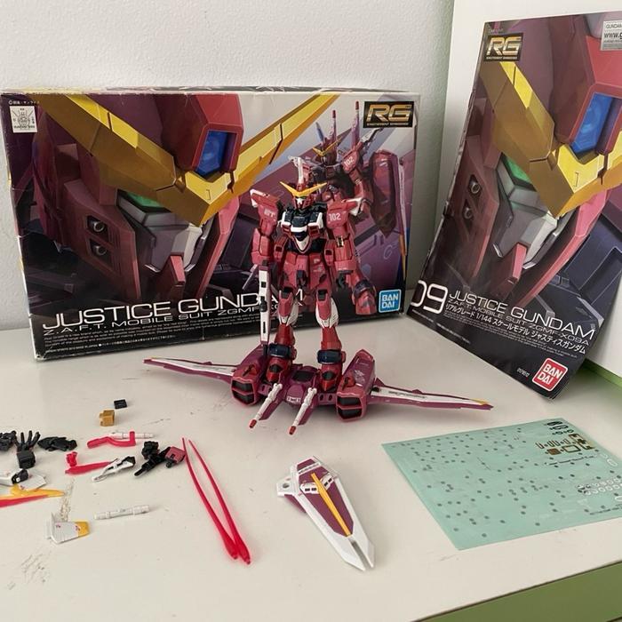 Gundam RG 1/144 Justice Second Rakit Rapi