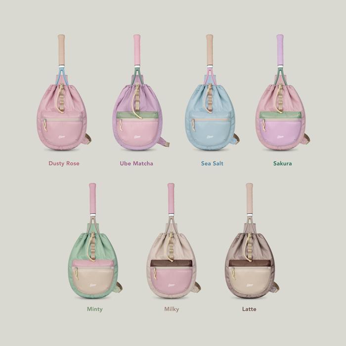 BERKUALITAS Bigmo Alley Racket Bag in Pastel Colors Tas Raket Olahraga