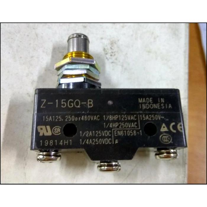 Populer Omron Limit Switch Z-15Gq-B Omi Large Basic Switch 15 Ampere Original Produk Garansi 100