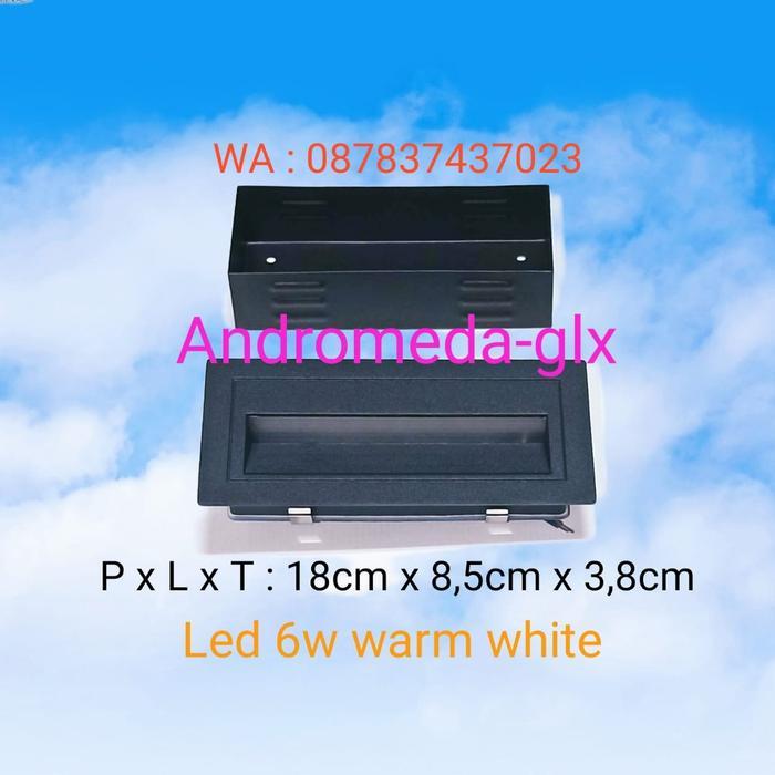 LAMPU TANAM TANGGA LED 6WATT WATERPROFF