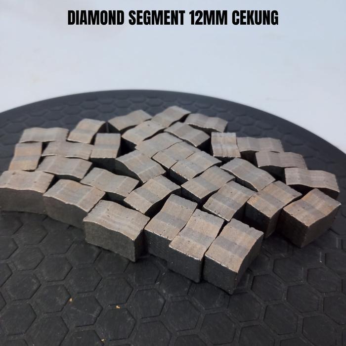 npys- Segment Diamond 12Mm Cekung/Mata Bor Segment/Mata Bor Sumur Segment/Segment Coring