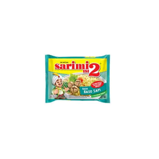 Mie Sarimi Isi 2 Baso Sapi Original