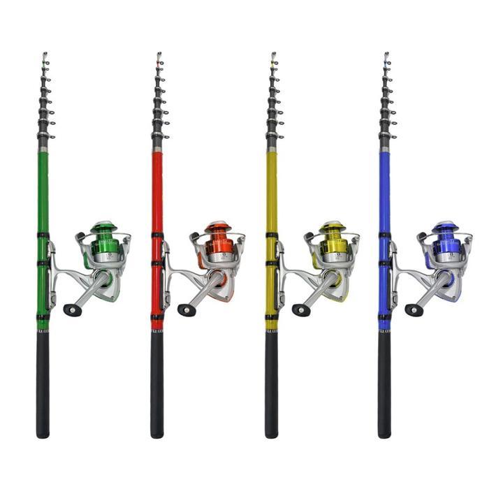 Aquapro 1 Set Paket Joran Tegek Kolong Teleskopik Lentur Ring Ceramic Guide Dan Reel Series Lf1500