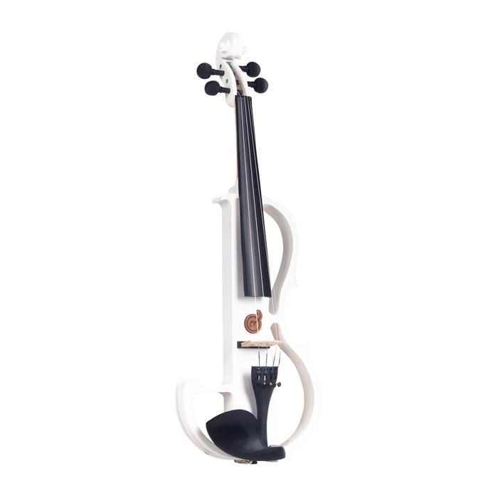 Biola/Violin Elektrik Mandalika White