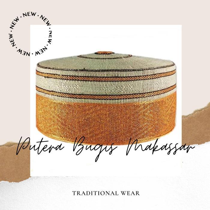 New- Songkok bugis (songkok recca, songkok guru, songkok makassar)