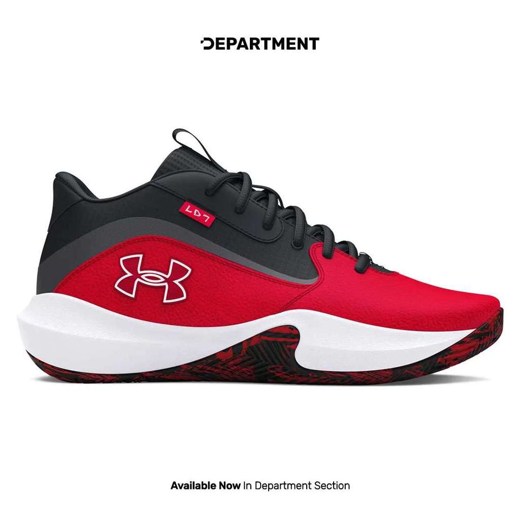 UNDER ARMOUR LOCKDOWN 7 Sepatu Basket 3028512600 ORI