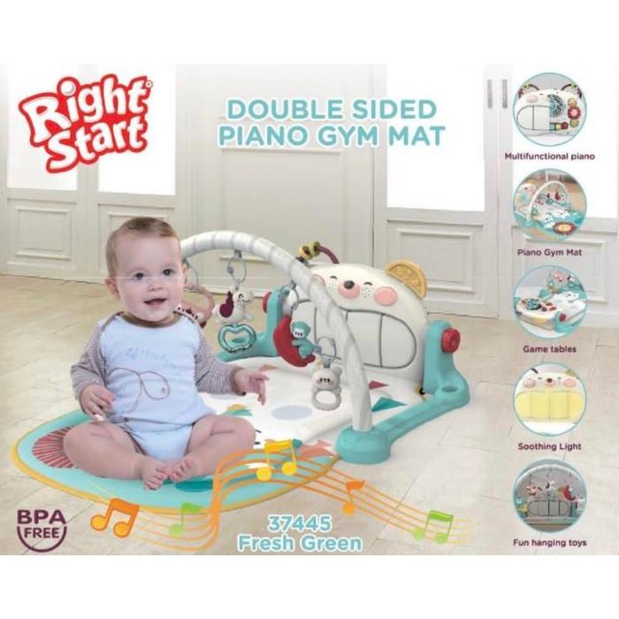 Right Start Double Sides Piano Gym Mat Playgym