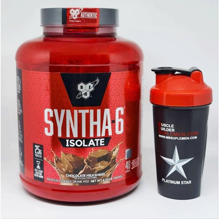 a5aa- Bsn Syntha 6 Isolate 4 Lbs Syntha6 Iso 4Lbs 4Lb 4 Lb Whey Protein