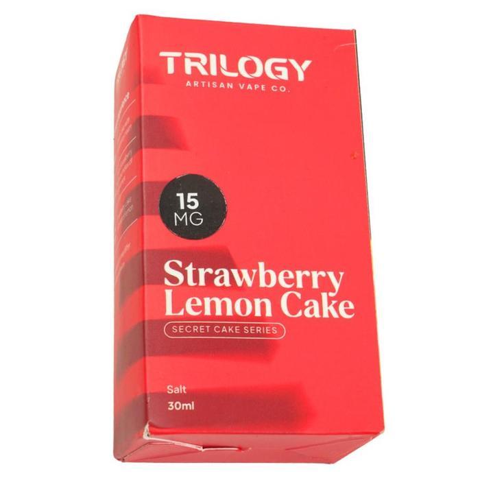SECRET V2 STRAWBERRY LEMON CAKE SALT 30ML 15MG 35MG BY TRILOGY