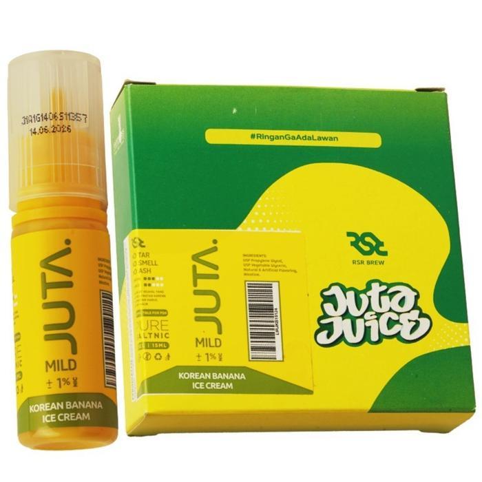 JUTA KOREAN BANANA ICE CREAM PACK 15ML X 4 PCS 10MG