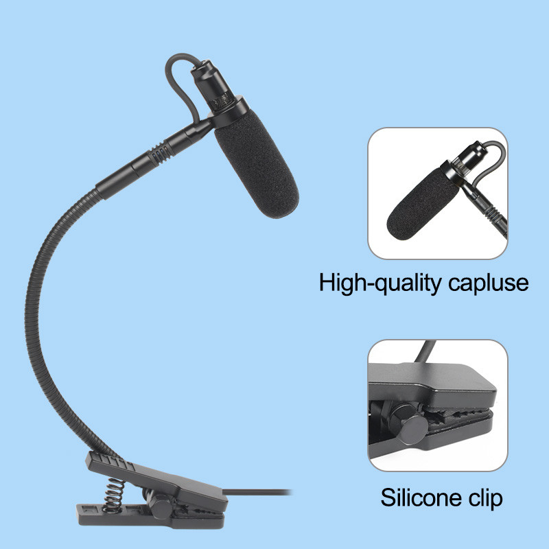 Saxophone Omnidirectional Microphone For Music Instrument Mini