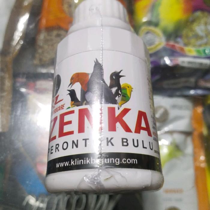 Zenka perontok bulu burung 100 ml original