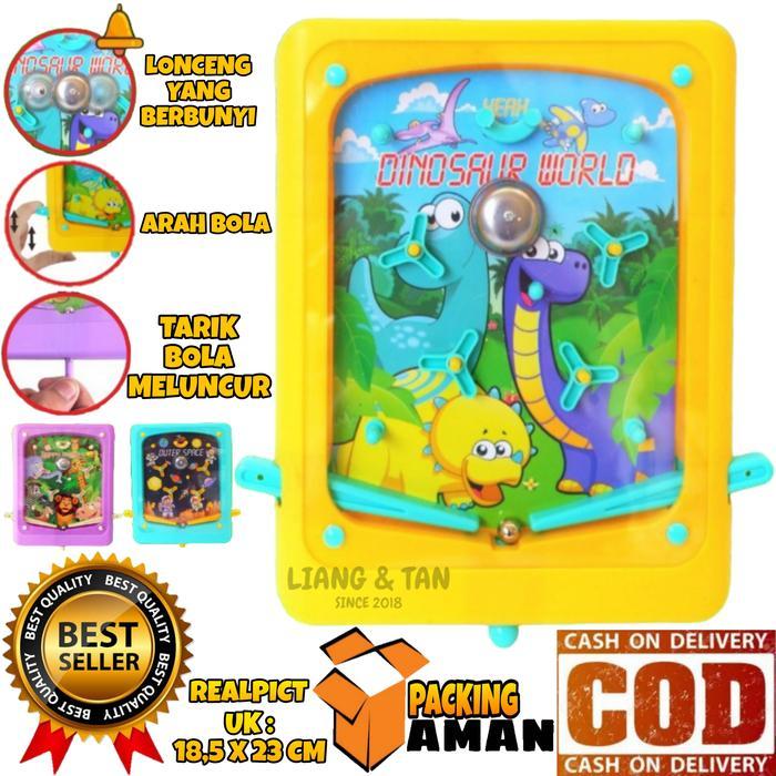 4606- ( Bisa Cod ) Promo Mainan Anak Pinball Lonceng / Pinball Board Game / Puzzle Pinball