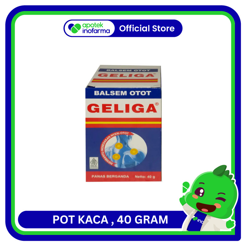 BALSEM OTOT GELIGA Eagle Indo POT KACA 40G