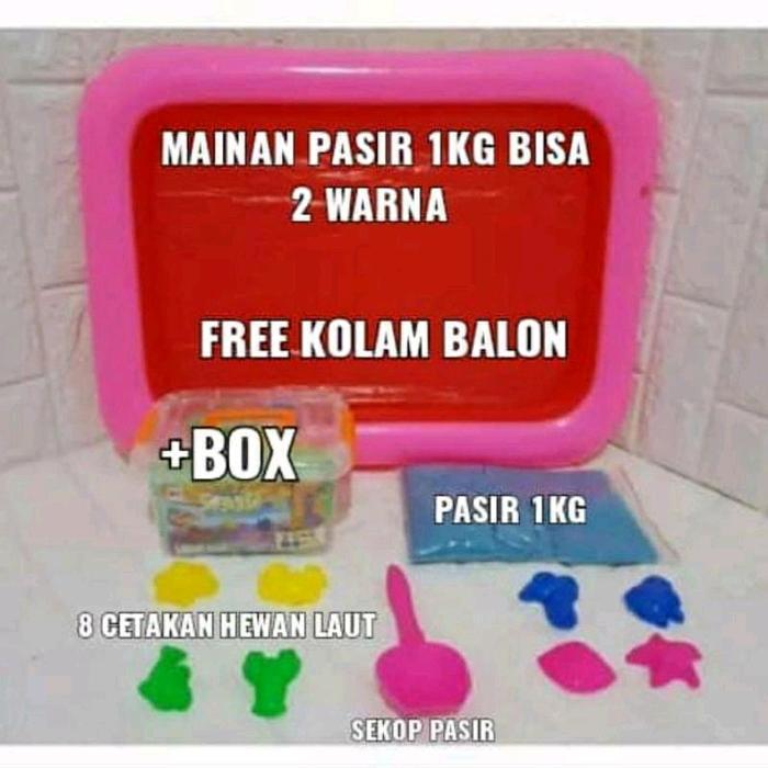 BRG BARU MAINAN PASIR PASIRAN - MAINAN PASIR AJAIB - MAINAN PASIR ANAK SAYANK ANAK