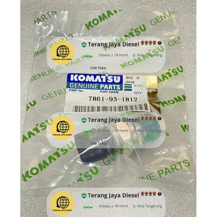 Sensor Pc200-8 High Pressure Sensor 7861-93-1812 7861 93 1812 Garansi