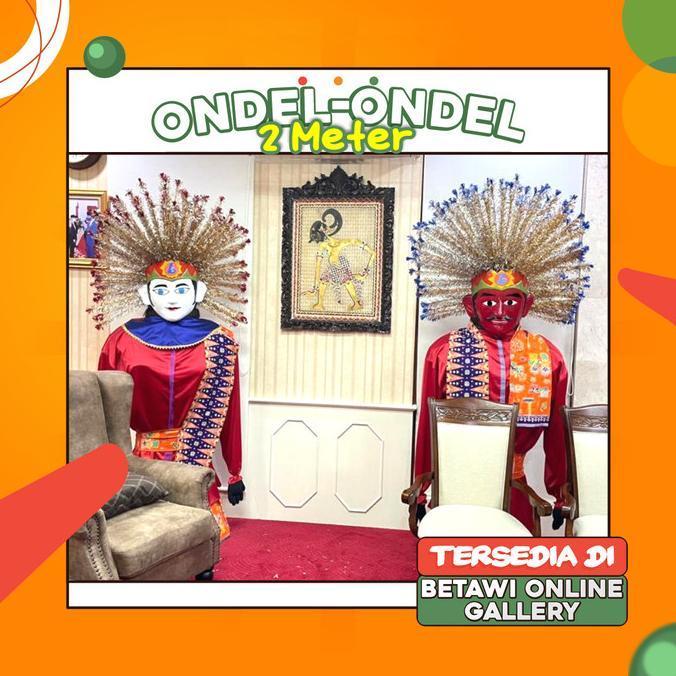 New- BEST PRODUK PAKAIAN / BAJU GANTI UNTUK ONDEL-ONDEL 2 METER SELAMAT BERBELANJA