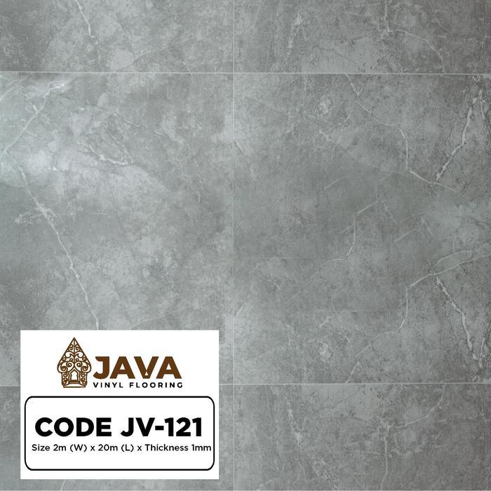 VINYL FLOORING ROLL JAVA TEBAL 1MM MOTIF KAYU / KAET LANTAI VINYL METERAN PERMUKAAN HALUS LEBAR 2M