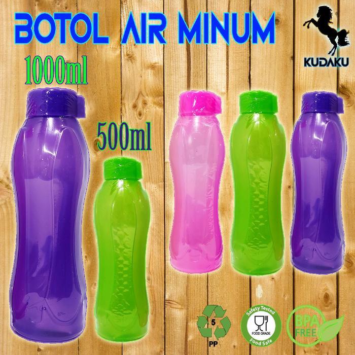 Murah Botol Air Minum Plastik 500 ml / Botol Minum 500 ml