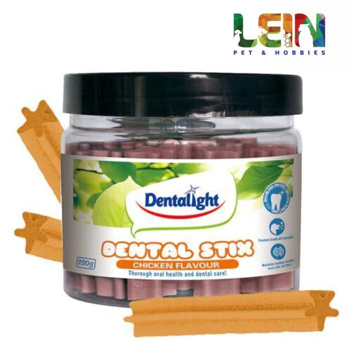 DENTALIGHT DENTAL STIX CHICKEN FLAVOR 220G