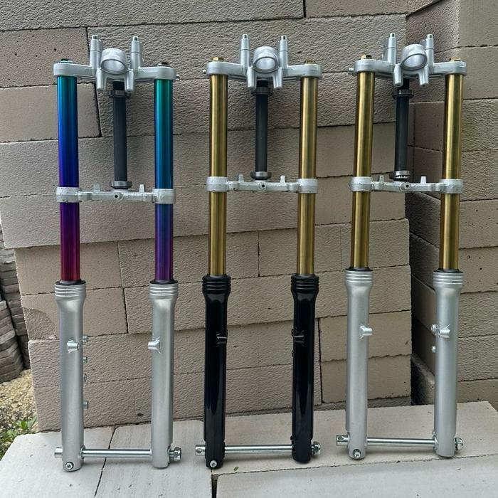 Jual Skok shockbreaker ninja as gold shock ninja as blue pnp honda cb gl mp megapro tiger Motorcycle