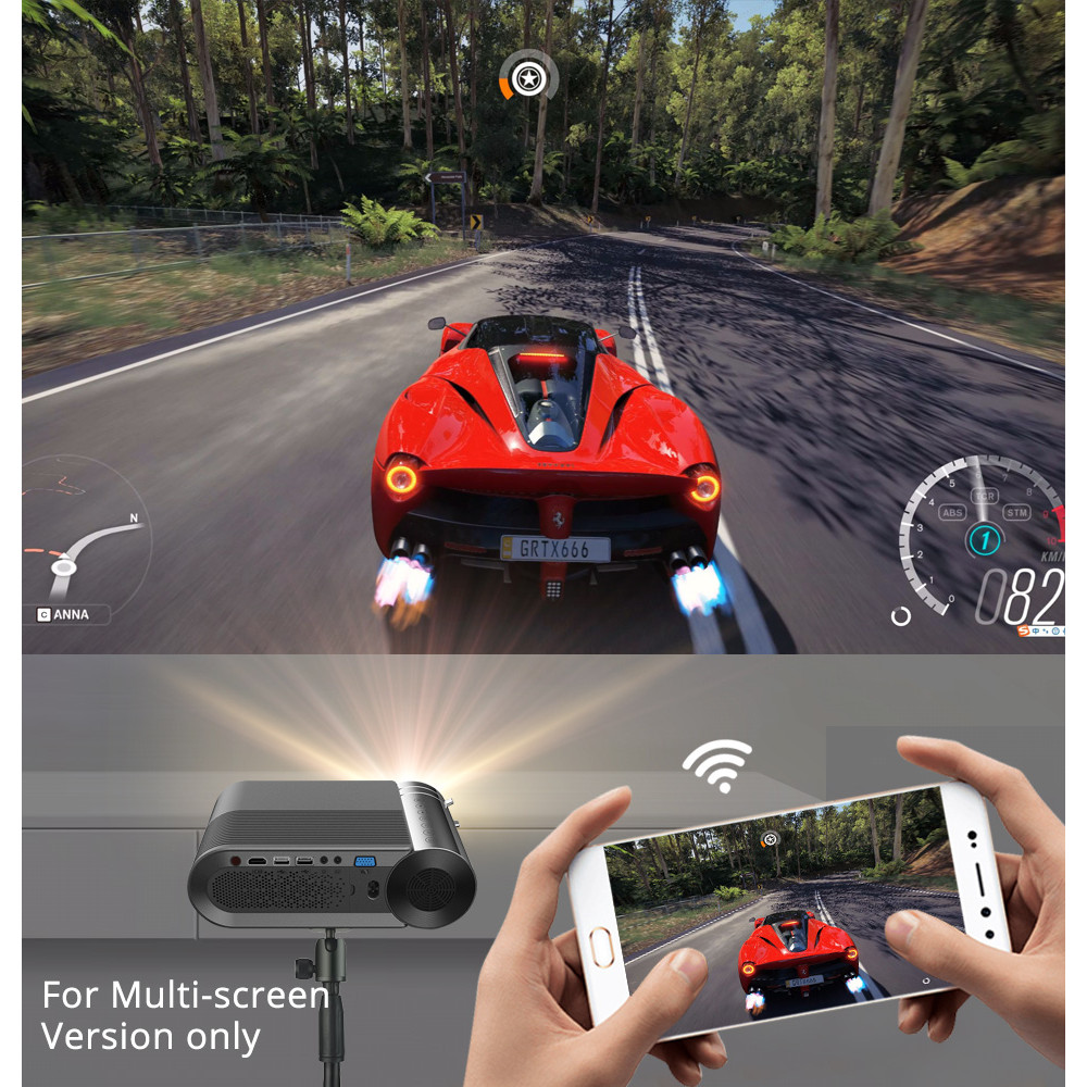 - Byintek K9 Wifi Wireless Tv Mini Portable Video Lcd Home Theater Hd Led 1080P Projector For 3D 4K