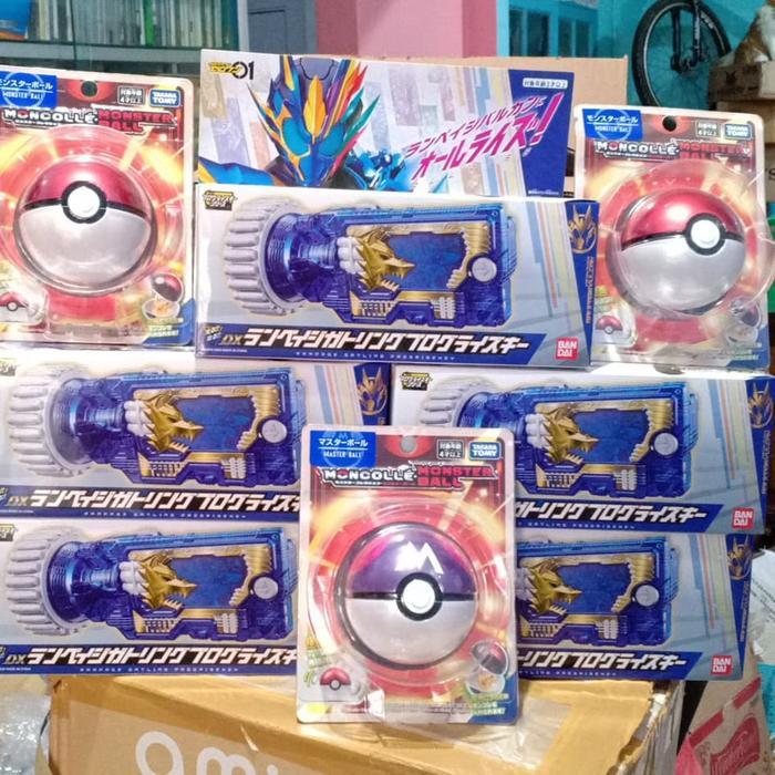 Dx Rampage Gatling Progrise key Assault wolf vulcan kamen rider zero 1