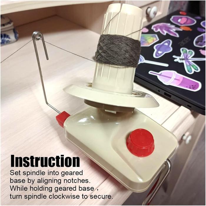 Alat Penggulung Benang Rajut Manual Wool Winder