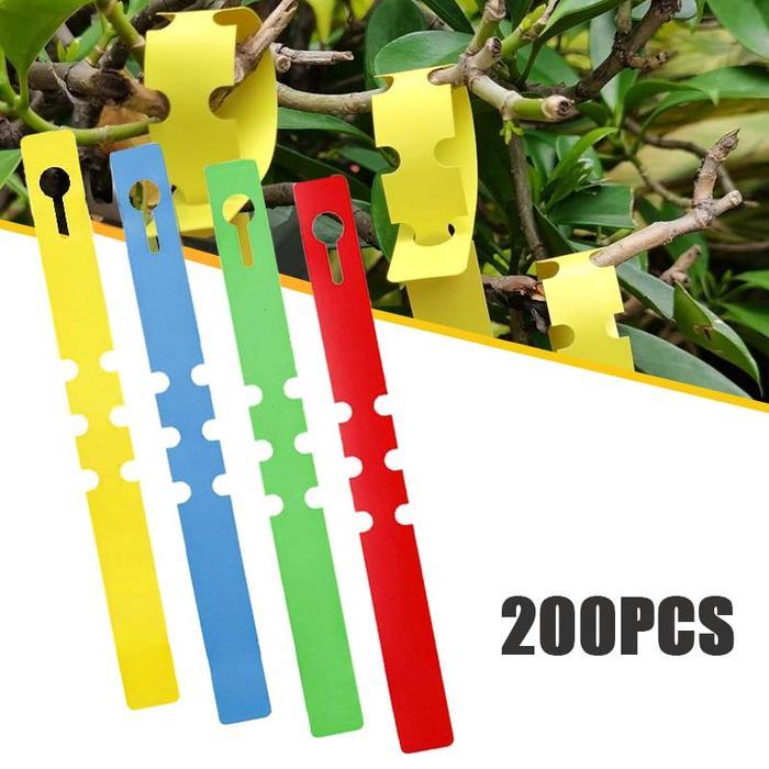 200pcs Label Nama Tanaman, Plant Label, Nametag Tanaman, Label Tanaman Gantung